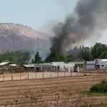 Incendio en sector Los Silos dejo casas y vehículos convertidos en cenizas